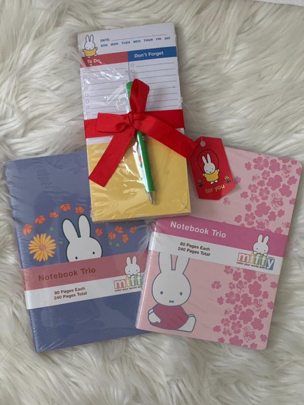 MIFFY Notebook and Notepad Sets 8 PIECES SET